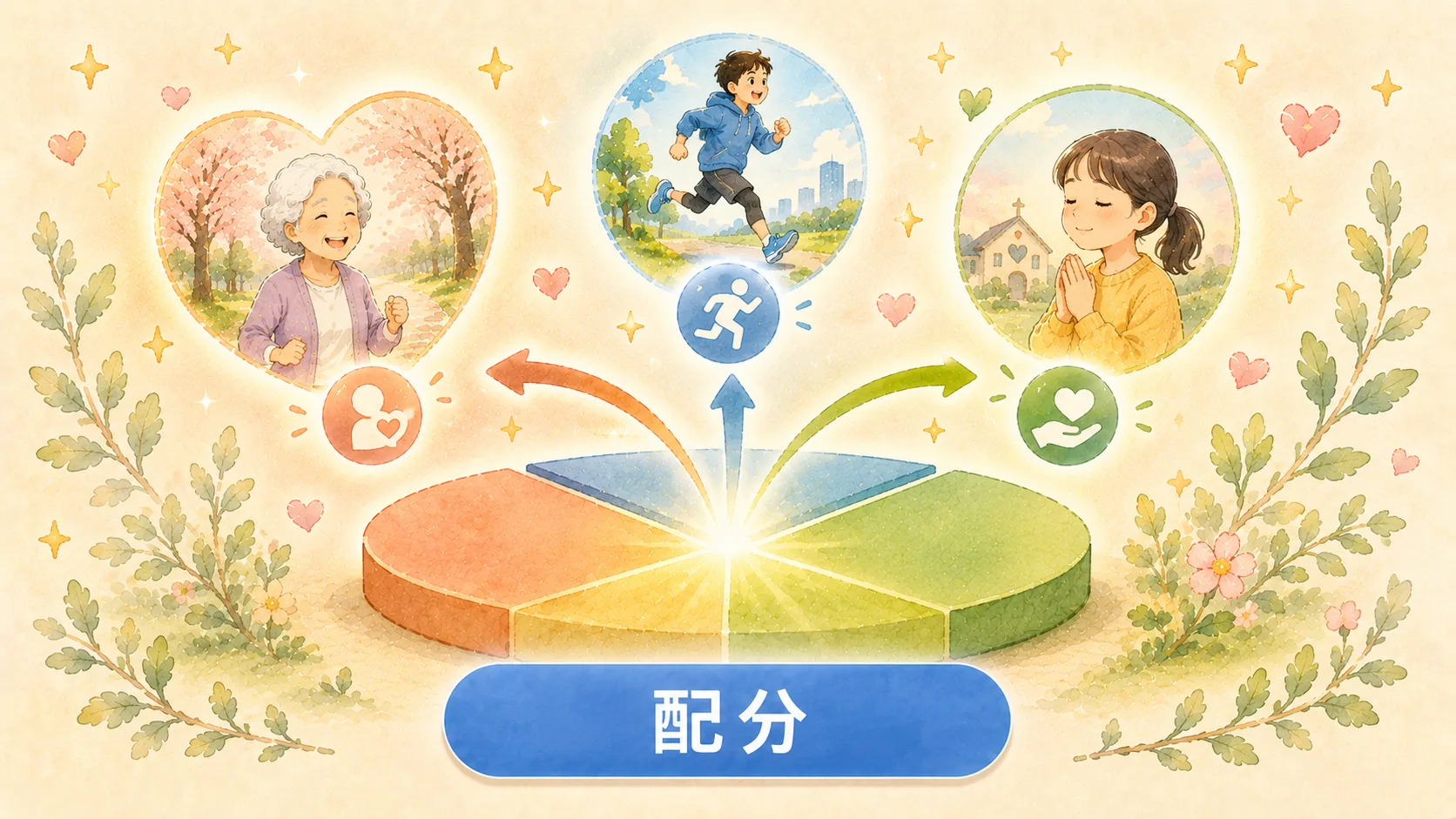 配分 - 成功時・失敗時の配分先を自由に設計